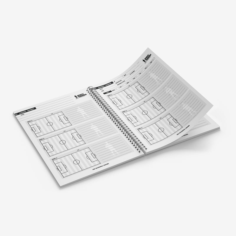 Football Manager Notebook Training Notebook Football - Tactical Board β SportsTraining