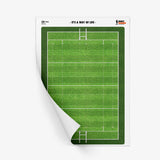 Sticker Board Rugby — Tactical boards for sport coaches — SportsTraining
