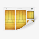 Sticker Board Volleyball — Tactical boards for sport coaches — SportsTraining