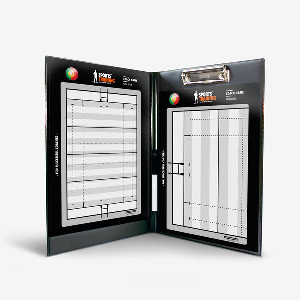 Coach Folder Rugby — Tactical boards for sport coaches — SportsTraining