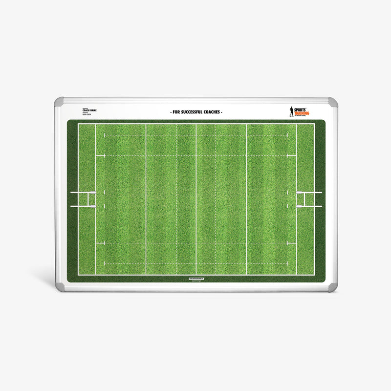 Dressing Room Board Rugby — Tactical boards for sport coaches — SportsTraining