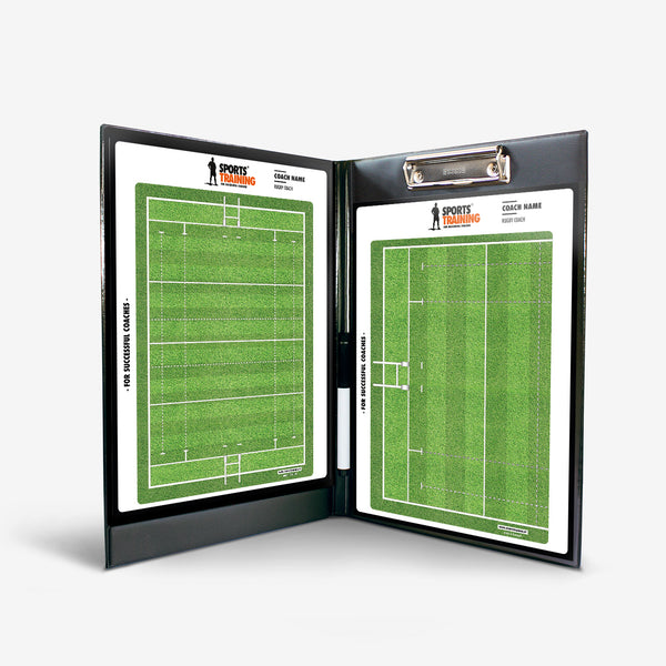 Coach Folder Rugby — Tactical boards for sport coaches — SportsTraining