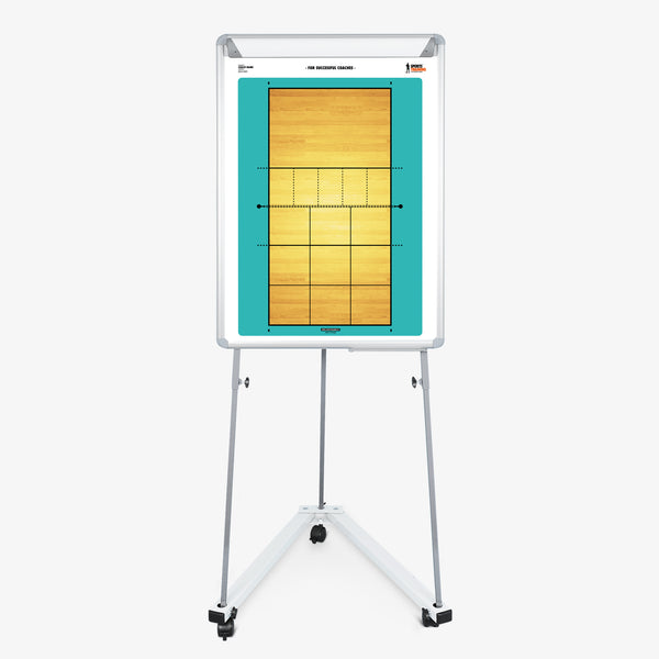 Flip Chart Volleyball — Tactical boards for sport coaches — SportsTraining