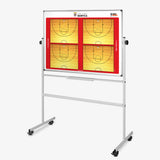 Wheeled Board Basketball — Tactical boards for sport coaches — SportsTraining
