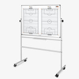 Wheeled Board Soccer — Tactical boards for sport coaches — SportsTraining